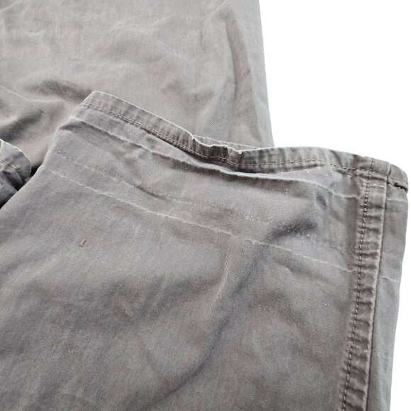 Calvin Klein Dylan Mens Casual Pants 32x34 Gray 100% Cotton Relaxed Fit Lightwei - Picture 7 of 14